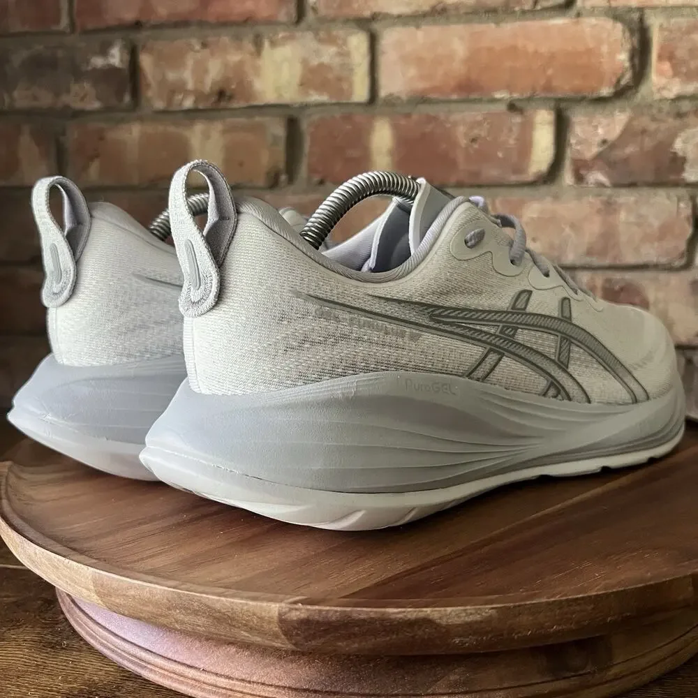 ASICS Gel-Cumulus 27 Glacier Grey Men’s 10 Max Cushion Running Sneaker Shoes